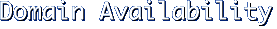 Domain Availability